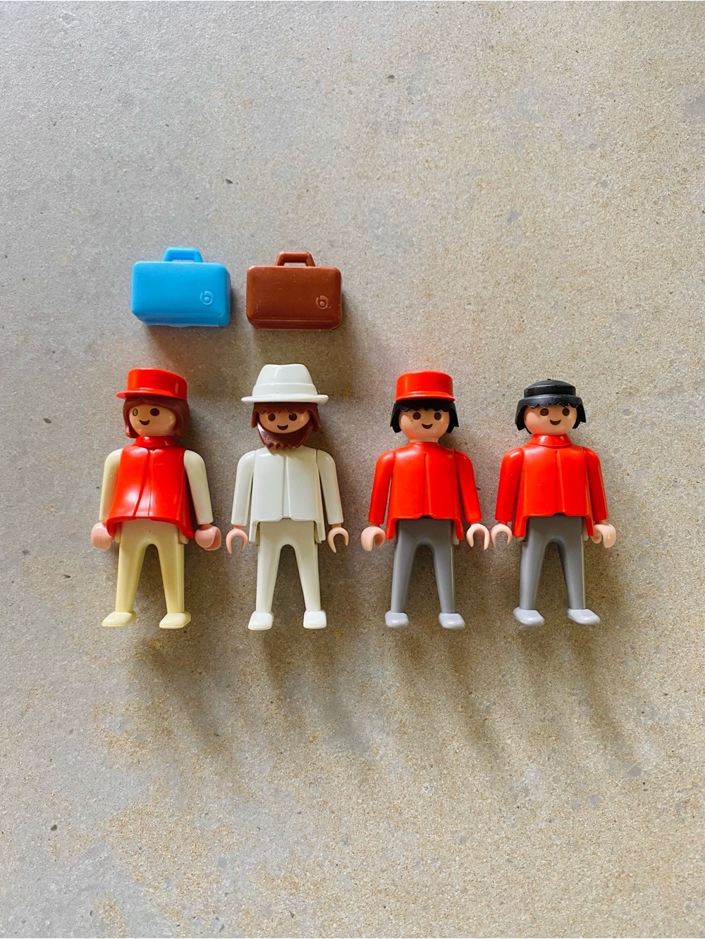 Vintage 1970s Playmobil Figures